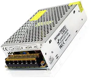 AC to DC Converter 12V 16A 200W SMPS 220V/110V to 12V Converter DC Power Supply Voltage Transformer for LED Car Devices and Camera Security Systems (DC12V-200W) AC to DC Converter 12V 16A 200W SMPS 220V/110V to 12V Converter DC Power Supply Voltage Transformer for LED Car Devices and Camera Security Systems (DC12V-200W)