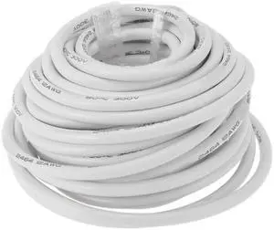 HEROFFIX Electrical Ground Wire Automotive Power Wire 39FT White TC 1 Pcs 12AWG 2 Conductor Fully Insulated& Soft Touch Jacket Universal HEROFFIX Electrical Ground Wire Automotive Power Wire 39FT White TC 1 Pcs 12AWG 2 Conductor Fully Insulated& Soft Touch Jacket Universal
