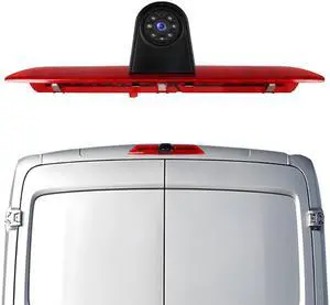 Camecho Top Rear Dual Backup Camera Rear View Compatible for Ford Transit 2014 2015 2016 2017 2018 Van Truck AHD IR Night Vision Waterproof Roof Mount Reversing Brake Light Parking Assist Replaces Camecho Top Rear Dual Backup Camera Rear View Compatible for Ford Transit 2014 2015 2016 2017 2018 Van Truck AHD IR Night Vision Waterproof Roof Mount Reversing Brake Light Parking Assist Replaces