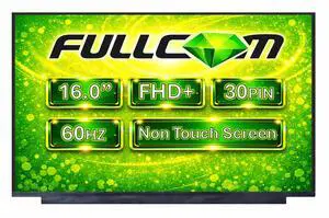 FULLCOM New LCD Replacement Screen (Non Touch) 16.0 Inch IPS (No Brackets) MNG007QS4-2 WUXGA 1920x1200 30 Pin Matte for Lenovo PN SD11M52518 FRU 5D11M52520 for Laptop/Display/Screen/LCD Applicati FULLCOM New LCD Replacement Screen (Non Touch) 16.0 Inch IPS (No Brackets) MNG007QS4-2 WUXGA 1920x1200 30 Pin Matte for Lenovo PN SD11M52518 FRU 5D11M52520 for Laptop/Display/Screen/LCD Applicati