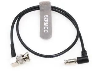 SZRMCC 3m 12G SDI UHD 4K Micro BNC to Standard BNC Male Right Angle 75 Ohm High Density Video Coaxial Cable for Blackmagic Video Assist 5" Monitor, Camera, Studios SZRMCC 3m 12G SDI UHD 4K Micro BNC to Standard BNC Male Right Angle 75 Ohm High Density Video Coaxial Cable for Blackmagic Video Assist 5" Monitor, Camera, Studios