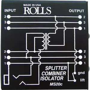 Rolls MS20 Mic Splitter Rolls MS20 Mic Splitter