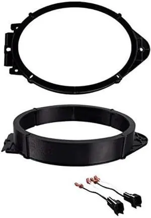 6x9 Inch Front Door Car Speaker Install Adapter Bracket Mount Plates with Speaker Wire Connectors -Made for Chevrolet: 2019-2024 Blazer, 2018-2023 Traverse, 2018-2024 Equinox 6x9 Inch Front Door Car Speaker Install Adapter Bracket Mount Plates with Speaker Wire Connectors -Made for Chevrolet: 2019-2024 Blazer, 2018-2023 Traverse, 2018-2024 Equinox