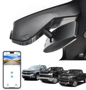Mangoal STARVIS 2 Front 4K HDR Dash Cam IMX678, Fit for Chevy Silverado 1500 2019-2021, 1500 Limited 2022 and HD 2020-2023 (Model A), 5GHz WiFi, GPS, 64GB Mangoal STARVIS 2 Front 4K HDR Dash Cam IMX678, Fit for Chevy Silverado 1500 2019-2021, 1500 Limited 2022 and HD 2020-2023 (Model A), 5GHz WiFi, GPS, 64GB