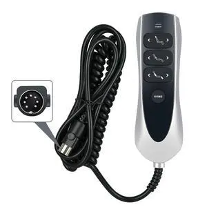 HZIME New Replacement Remote Control Compatible for Uetmulik Lift Chair or Power Recliner, 7 Pin Prong 7 Button Remote Backlit Hand Control Handset with USB HZIME New Replacement Remote Control Compatible for Uetmulik Lift Chair or Power Recliner, 7 Pin Prong 7 Button Remote Backlit Hand Control Handset with USB