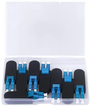 Duogalia LC/UPC Fiber Optic Loopback Adapter Optical Cable 9/125 Singlemode Test Adapter Connector for Testing Applications, 8 Pack Duogalia LC/UPC Fiber Optic Loopback Adapter Optical Cable 9/125 Singlemode Test Adapter Connector for Testing Applications, 8 Pack