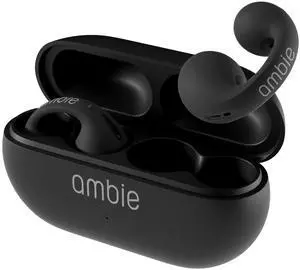 ambie Sound earcuffs AM-TW02, Open Ear Wireless Earphones for Comfort, Bluetooth 5.3 Earbuds for Sports, Running, and Workouts ^^ 6 hr Play Clip-on Ear Cuff ambie Sound earcuffs AM-TW02, Open Ear Wireless Earphones for Comfort, Bluetooth 5.3 Earbuds for Sports, Running, and Workouts ^^ 6 hr Play Clip-on Ear Cuff