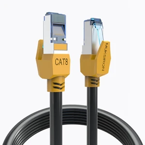 MUKSIRON Cat 8 Ethernet Cable 35 ft, Shielded RJ45 Network LAN Cable MUKSIRON Cat 8 Ethernet Cable 35 ft, Shielded RJ45 Network LAN Cable