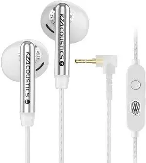 KZ Duet IEM Gaming Earbuds, Dual Drivers Hi-Fi in Ear Monitor with Dual Mic, 3.5mm Wired for Phone PC (3.5MM Microphone, White) KZ Duet IEM Gaming Earbuds, Dual Drivers Hi-Fi in Ear Monitor with Dual Mic, 3.5mm Wired for Phone PC (3.5MM Microphone, White)