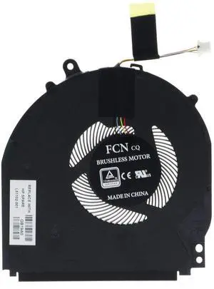 Eieshupug CPU Cooling Fan 3.38 Inches, 2.5W, 4531RPM, 5V DC, 4-Pin, For HP Pavilion X360 14-DH, 14-DH1036TX, 14M-DH, 14M-DH0003DX, L51102-001 Eieshupug CPU Cooling Fan 3.38 Inches, 2.5W, 4531RPM, 5V DC, 4-Pin, For HP Pavilion X360 14-DH, 14-DH1036TX, 14M-DH, 14M-DH0003DX, L51102-001