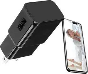 WJXING USB Charger Camera with 1080P HD, Night Vision & Motion Detection, Wireless Charger Camera for Home Security, Baby Monitor, Pet WJXING USB Charger Camera with 1080P HD, Night Vision & Motion Detection, Wireless Charger Camera for Home Security, Baby Monitor, Pet