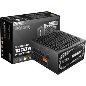 1000W Fully Modular Power Supply, 80+ Gold Certified PSU ^^ ATX 3.1 & PCIe 5.1 Ready ^^ 12V-2x6 Connector ^^ 140mm Low-Noise Fan ^^ 105 Japanese Capacitors ^^ Black PSU 1000W Fully Modular Power Supply, 80+ Gold Certified PSU ^^ ATX 3.1 & PCIe 5.1 Ready ^^ 12V-2x6 Connector ^^ 140mm Low-Noise Fan ^^ 105 Japanese Capacitors ^^ Black PSU