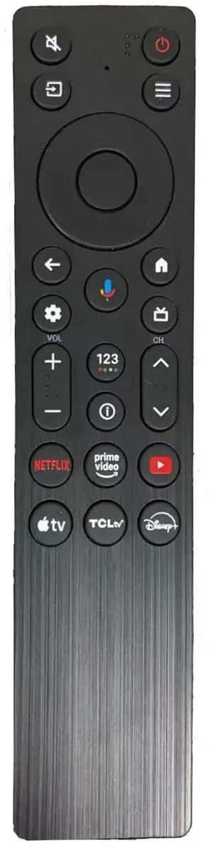RC923A FMB1 Voice Remote Control Replacement Compatible for TCL Smart TV QLED QLED Mini Google TV's, Series Q77K QM6KQM5K RC923A FMB1 Voice Remote Control Replacement Compatible for TCL Smart TV QLED QLED Mini Google TV's, Series Q77K QM6KQM5K
