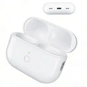 Wireless Airpod Pro Charging Case for 2nd & 1st Gen Replacement Charger with Fast Pairing, Audio Alerts (No Earbuds) (Light-ning Port Size) Wireless Airpod Pro Charging Case for 2nd & 1st Gen Replacement Charger with Fast Pairing, Audio Alerts (No Earbuds) (Light-ning Port Size)
