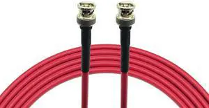 AV-Cables 3G/6G HD SDI Mini RG59 BNC Cable - Belden 1855a (50ft, Red) AV-Cables 3G/6G HD SDI Mini RG59 BNC Cable - Belden 1855a (50ft, Red)