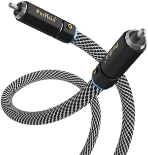 Preffair Audiophile 99.99998% 6N OCC Multiple Shielded RCA to RCA Subwoofer Cable, Nylon Braided Digtal Coaxial Audio Stereo Cord with Silver Plated Connectors. (3.3 Feet/1.0M) Preffair Audiophile 99.99998% 6N OCC Multiple Shielded RCA to RCA Subwoofer Cable, Nylon Braided Digtal Coaxial Audio Stereo Cord with Silver Plated Connectors. (3.3 Feet/1.0M)