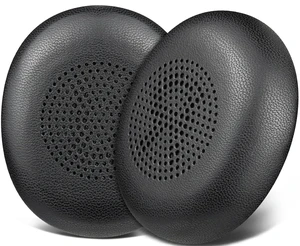 SOULWIT Lambskin Ear Cushions for Jabra Evolve2 65, Elite 45h - Black SOULWIT Lambskin Ear Cushions for Jabra Evolve2 65, Elite 45h - Black