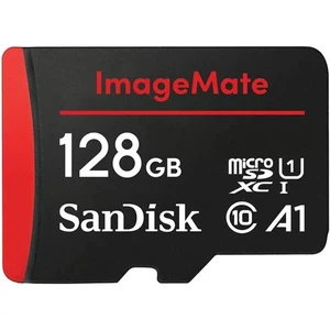 SanDisk 128GB ImageMate microSDXC UHS-1 Memory Card with Adapter - 120MB/s, C10, U1, Full HD, A1 Micro SD Card - SDSQUA4-128G-AW6KA SanDisk 128GB ImageMate microSDXC UHS-1 Memory Card with Adapter - 120MB/s, C10, U1, Full HD, A1 Micro SD Card - SDSQUA4-128G-AW6KA