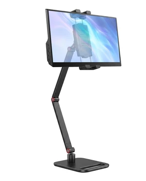 ZVOIYKM Portable Monitor Stand (1.5kg/6.5lb Max Load) with Thickened Base, 360 Adjustable Dual Arm Mount, Dual Arms Extend up to a Maximum of 40cm, Compatible iPad and Portable Screen 6-17 Inch ZVOIYKM Portable Monitor Stand (1.5kg/6.5lb Max Load) with Thickened Base, 360 Adjustable Dual Arm Mount, Dual Arms Extend up to a Maximum of 40cm, Compatible iPad and Portable Screen 6-17 Inch