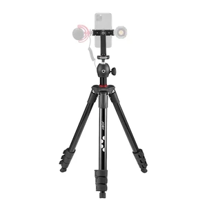 JOBY Compact Light Kit, Smartphone/Camera Tripod with Ball Head, Universal Smartphone Holder, Carrying Bag, for CSC, DSLR, Mirrorless Camera, Smartphone, Colour: Black, 1.5 Kg Capacity JOBY Compact Light Kit, Smartphone/Camera Tripod with Ball Head, Universal Smartphone Holder, Carrying Bag, for CSC, DSLR, Mirrorless Camera, Smartphone, Colour: Black, 1.5 Kg Capacity