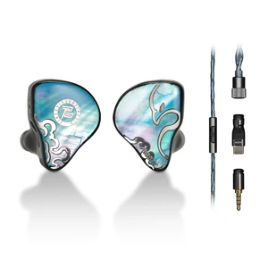 HiFiGo Juzear Defiant Gamefidelity Edition Gaming IEMs, 1DD+3BA Hybrid Driver Wired Earbuds, Noise Isolating inEar Monitors with HD Mic, Swappable 3.5mm/USBC for PC/PS5/Switch/Mobile (Blue) HiFiGo Juzear Defiant Gamefidelity Edition Gaming IEMs, 1DD+3BA Hybrid Driver Wired Earbuds, Noise Isolating inEar Monitors with HD Mic, Swappable 3.5mm/USBC for PC/PS5/Switch/Mobile (Blue)