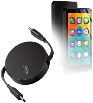 BoxWave Cable Compatible with Innioasis G1 - PD miniSync (240W), Retractable PD 240W Portable USB Type-C Cable - Jet Black BoxWave Cable Compatible with Innioasis G1 - PD miniSync (240W), Retractable PD 240W Portable USB Type-C Cable - Jet Black