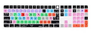 XSKN Logic Pro Shortcuts EU&US Universal Version Silicone Keyboard Cover Skin for 2021-2023 iMac 24 inch M1 M3 Magic Keyboard with Touch ID and Numeric Keypad 2022 Mac Studio A2520 XSKN Logic Pro Shortcuts EU&US Universal Version Silicone Keyboard Cover Skin for 2021-2023 iMac 24 inch M1 M3 Magic Keyboard with Touch ID and Numeric Keypad 2022 Mac Studio A2520
