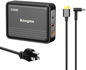 King Ma GaN Laptop Charger 3-Port Portable Charger Fast USB Charging Station for Multiple Devices for Gaming and Engineering Laptops for HP HyperX Omen Pro 15 2026/Omen 15 16 17/Pavilion 15 17 16 King Ma GaN Laptop Charger 3-Port Portable Charger Fast USB Charging Station for Multiple Devices for Gaming and Engineering Laptops for HP HyperX Omen Pro 15 2026/Omen 15 16 17/Pavilion 15 17 16