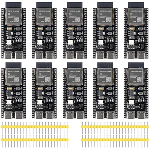 AITRIP 10PCS Esp32-S3-devkitc-1-N16R8 Development Board Compatible with Arduino IDE and MicroPython AITRIP 10PCS Esp32-S3-devkitc-1-N16R8 Development Board Compatible with Arduino IDE and MicroPython