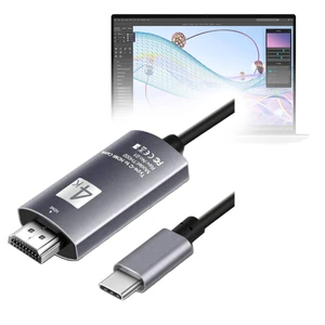 BoxWave Cable Compatible with Dell Precision 14 (5470) - SmartDisplay Cable - USB Type-C to HDMI (6 ft), USB C/HDMI Cable - Jet Black BoxWave Cable Compatible with Dell Precision 14 (5470) - SmartDisplay Cable - USB Type-C to HDMI (6 ft), USB C/HDMI Cable - Jet Black