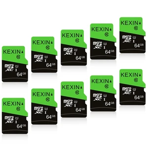 KEXIN 64GB Micro SD Card 10 Pack with SD Adapter microSDXC Memory Card UHS-I C10 U1 Micro SD Cards Bulk Full HD High Speed TF Card for Smartphone Tablet Action Camera Dash Cam Game Console, 10Pack 64G KEXIN 64GB Micro SD Card 10 Pack with SD Adapter microSDXC Memory Card UHS-I C10 U1 Micro SD Cards Bulk Full HD High Speed TF Card for Smartphone Tablet Action Camera Dash Cam Game Console, 10Pack 64G
