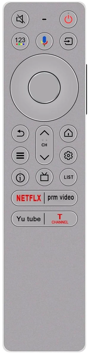 RC933 FUB1 Voice Replacement Remote Control fit for TCL 4K Smart TV 65C89B RC933 FUB1 Voice Replacement Remote Control fit for TCL 4K Smart TV 65C89B