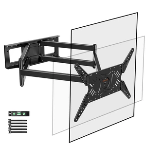 43Long Arm 180 Rotating Full Motion TV Wall Mount for 42-90 TV WHYFONE 43Long Arm 180 Rotating Full Motion TV Wall Mount for 42-90 TV WHYFONE