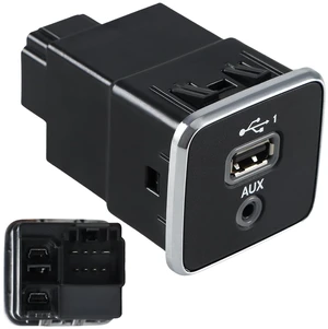 KPALAG Front Center Console USB AUX Charging Port Socket Auxiliary Round Port With USB Compatible with 2019-2020 Jeep Cherokee 2018-2021 Jeep Compass Replace# 5XG28DX9AD 5XG28DX9AC KPALAG Front Center Console USB AUX Charging Port Socket Auxiliary Round Port With USB Compatible with 2019-2020 Jeep Cherokee 2018-2021 Jeep Compass Replace# 5XG28DX9AD 5XG28DX9AC