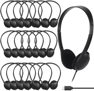 OSSZIT USB C Headphones Bulk 30 Pack for Kids Classroom Students,Wired OSSZIT USB C Headphones Bulk 30 Pack for Kids Classroom Students,Wired