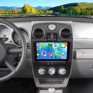 Android 13 Car Stereo for Chrysler PT Cruiser 2006 2007 2008 2009 2010 2G+32G with CarPlay Wireless Android Auto GPS 9Inch Car Radio w/Bluetooth WiFi FM/RDS SWC Split Screen Backup Camera/Mic Android 13 Car Stereo for Chrysler PT Cruiser 2006 2007 2008 2009 2010 2G+32G with CarPlay Wireless Android Auto GPS 9Inch Car Radio w/Bluetooth WiFi FM/RDS SWC Split Screen Backup Camera/Mic