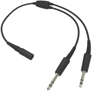 HELETUL Lemo 6 Pin Female to GA Male Twin Plug, Aviation Headset Switch Adapter for Bose A20 A30 to GA HELETUL Lemo 6 Pin Female to GA Male Twin Plug, Aviation Headset Switch Adapter for Bose A20 A30 to GA