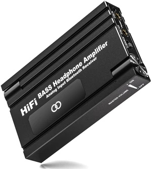 16-600 HiFi Headphone Amplifier, 3.5mm Jack Headphone Amp with Bass Boost 16-600 HiFi Headphone Amplifier, 3.5mm Jack Headphone Amp with Bass Boost