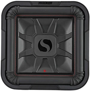 KICKER 46L7T122 L7T L7-Thin 12-Inch (30cm) Subwoofer, Dual Voice Coil, 2-Ohm, 600 Watt KICKER 46L7T122 L7T L7-Thin 12-Inch (30cm) Subwoofer, Dual Voice Coil, 2-Ohm, 600 Watt
