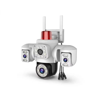 Yoosee 3 Lens Wifi 6MP Security Outdoor Camera, Smart Night Vision/Two Way Intercom/Motion Alarm/Human Tracking/TF Card Cloud Recording, Network Surveillance CCTV with 2M Power(APP NO Ads) (3 Lens) Yoosee 3 Lens Wifi 6MP Security Outdoor Camera, Smart Night Vision/Two Way Intercom/Motion Alarm/Human Tracking/TF Card Cloud Recording, Network Surveillance CCTV with 2M Power(APP NO Ads) (3 Lens)