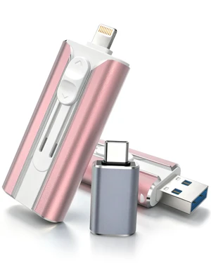 MFI Certified 256GB Flash Drive for iPhone&iPad&Android&Pc, Photo Stick USB Stick Memory Stick Photo/Video Storage Jump Drive Photo Saver External Flash Drive (Available Space: ~244gb),1 Pack,Pink MFI Certified 256GB Flash Drive for iPhone&iPad&Android&Pc, Photo Stick USB Stick Memory Stick Photo/Video Storage Jump Drive Photo Saver External Flash Drive (Available Space: ~244gb),1 Pack,Pink