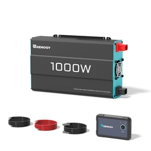 RENOGY REGO 1000W Pure Sine Wave Inverter 12V DC to 120V AC for RV Truck RENOGY REGO 1000W Pure Sine Wave Inverter 12V DC to 120V AC for RV Truck