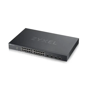 ZYXEL 28-Port Gigabit Ethernet Smart Switch (XGS1930-28) - Managed, 4x 10G SFP+, Optional Nebula Cloud Management, Rackmount, Limited Lifetime Protection ZYXEL 28-Port Gigabit Ethernet Smart Switch (XGS1930-28) - Managed, 4x 10G SFP+, Optional Nebula Cloud Management, Rackmount, Limited Lifetime Protection