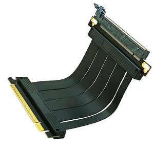Sintech 10cm PCI-e 5.0 X16 Riser Cable,PCIe Extension Card Sintech 10cm PCI-e 5.0 X16 Riser Cable,PCIe Extension Card