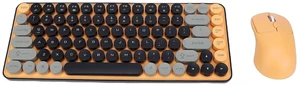 LICAEVEY Wireless Keyboard and Mouse Combo, 85 Keys Bluetooth 2.4G Dual Mode Cordless Keyboard with Colorful Round Detachable Keycaps, for Wins Android Home Office Use LICAEVEY Wireless Keyboard and Mouse Combo, 85 Keys Bluetooth 2.4G Dual Mode Cordless Keyboard with Colorful Round Detachable Keycaps, for Wins Android Home Office Use