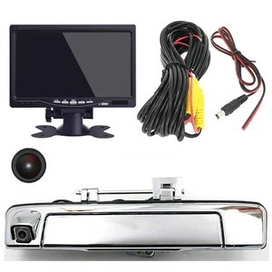 1280 * 720 Pixels HD Car Reverse Camera Trunk Handle with Switch Parking Rear View Backup Camera Night Vision Waterproof, Replacement for Isuzu D-MAX DMAX 2012-2014/2015-2018 (with 7-inch Monitor) 1280 * 720 Pixels HD Car Reverse Camera Trunk Handle with Switch Parking Rear View Backup Camera Night Vision Waterproof, Replacement for Isuzu D-MAX DMAX 2012-2014/2015-2018 (with 7-inch Monitor)