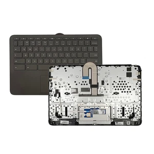 L99855-001 Replacement for HP Chromebook 11A-NB0013DX 11A-NB0047NR NB Laptop Upper case Palmrest Assembly with US Keyboard and Touchpad L99855-001 Replacement for HP Chromebook 11A-NB0013DX 11A-NB0047NR NB Laptop Upper case Palmrest Assembly with US Keyboard and Touchpad