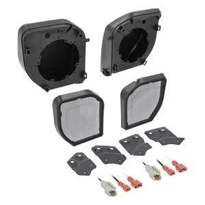 Metra Ford Bronco Rear Speaker Pods for 2021-Up, Black Metra Ford Bronco Rear Speaker Pods for 2021-Up, Black