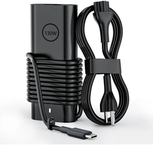Slim 130W New USB Type C Charger Replacement for Dell Laptop Power Adapter Slim 130W New USB Type C Charger Replacement for Dell Laptop Power Adapter