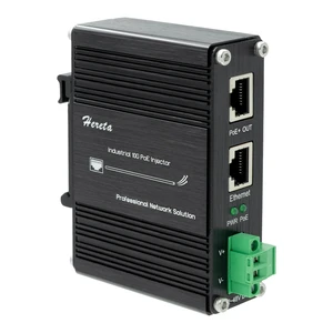 10G PoE+ Injector, Industrial Gigabit PoE+ Injector Adapter - 10/100/1000Mbps/2.5G/5G/10Gbps, IEEE802.3af/at, Delivers 15.4W (PoE) or 30W (PoE+) Power Over, for IP Camera/Wireless AP/IP Phones 10G PoE+ Injector, Industrial Gigabit PoE+ Injector Adapter - 10/100/1000Mbps/2.5G/5G/10Gbps, IEEE802.3af/at, Delivers 15.4W (PoE) or 30W (PoE+) Power Over, for IP Camera/Wireless AP/IP Phones